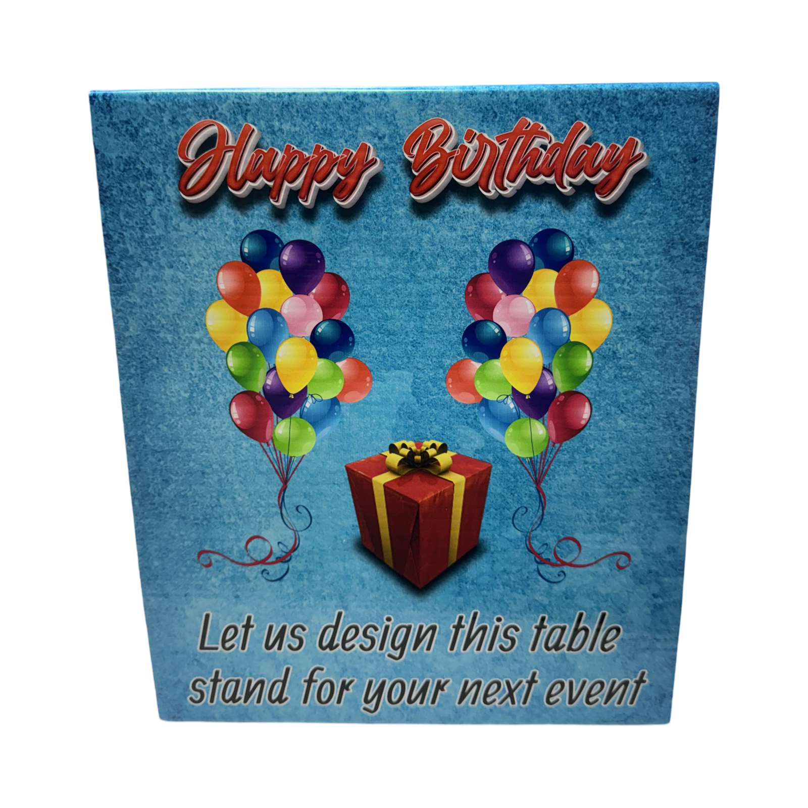 Coroplast Table Signs