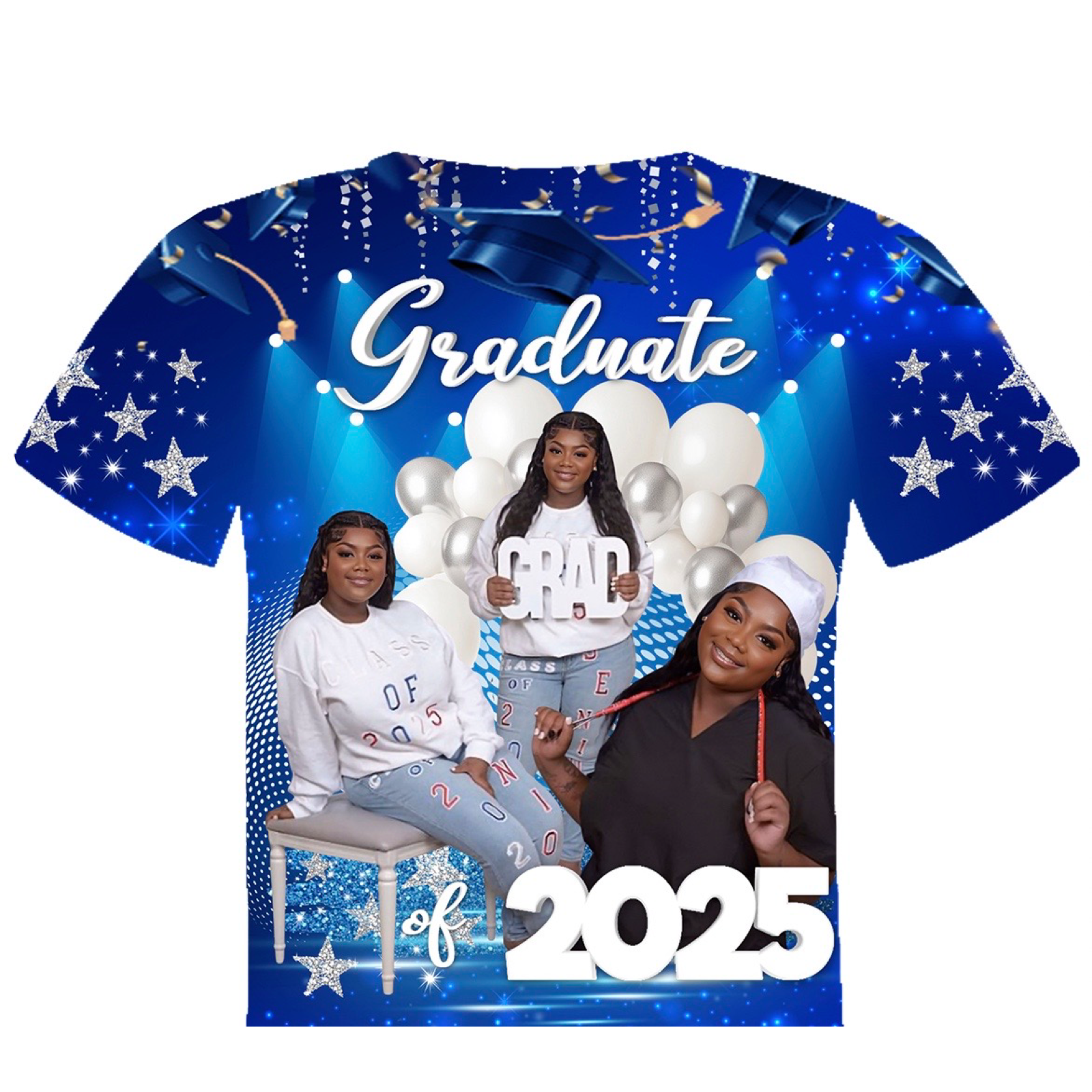 Grad 2025 3D T-Shirt