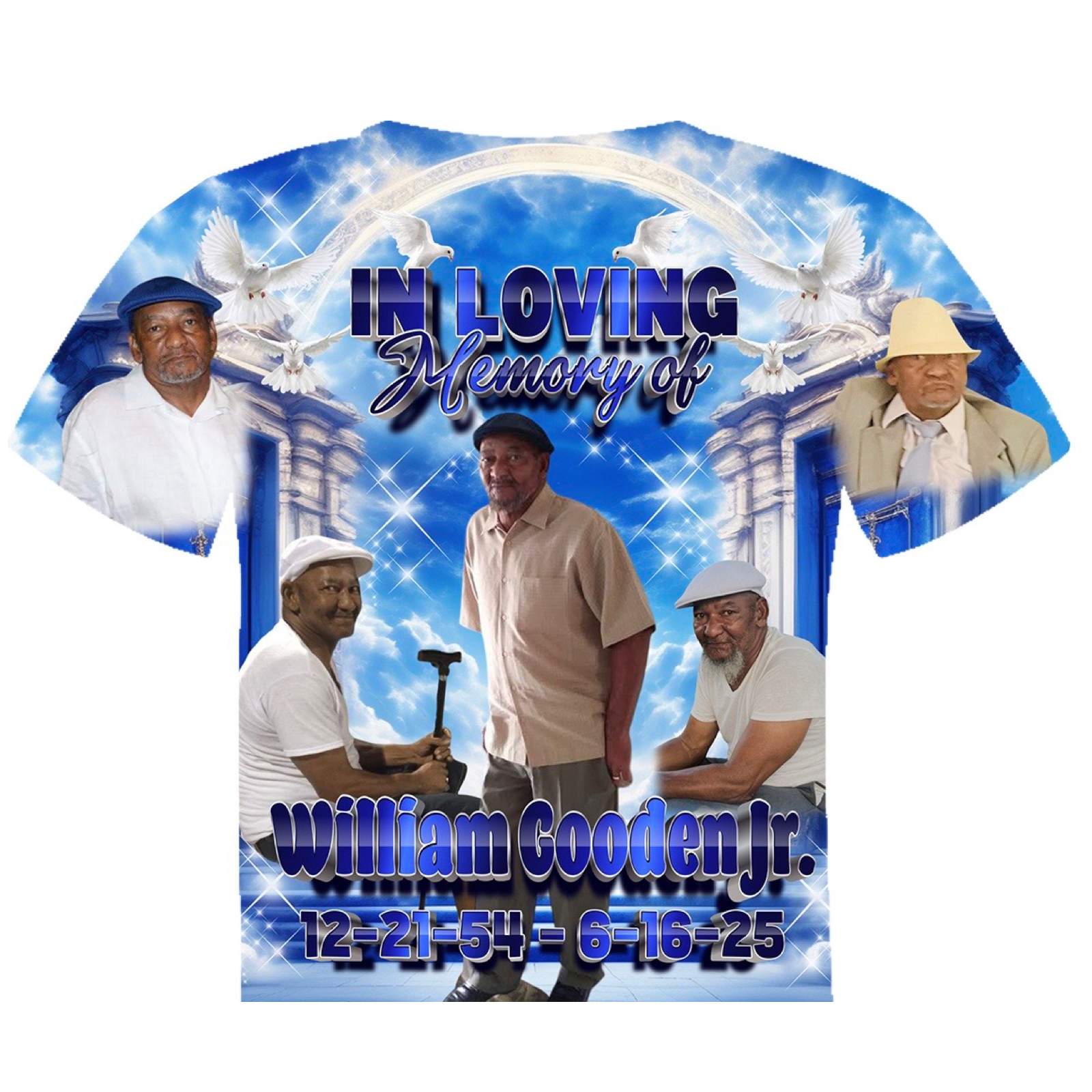 William Gooden Jr.  Memorial 3D T-Shirt