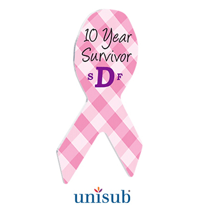 Ribbon Aluminum Magnet - 4everKeepsakes 
