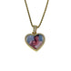Heart Rhinestone Pendant - 4everKeepsakes 