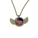 Rhinestone Wings Pendant - 4everKeepsakes 