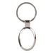 Oval Keychain with White DynaSub Insert - 4everKeepsakes 