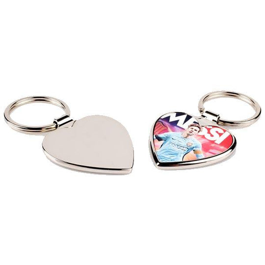 Heart Shape Sublimation Blank Keychain - 4everKeepsakes 