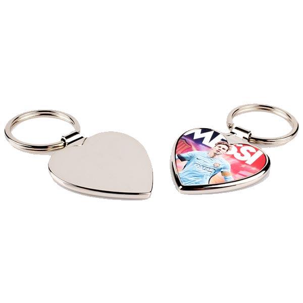 Heart Shape Sublimation Blank Keychain - 4everKeepsakes 