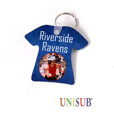 Tee Shirt Aluminum Keychain - 4everKeepsakes 