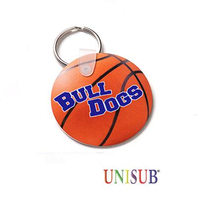 Round Aluminum Keychain - 4everKeepsakes 
