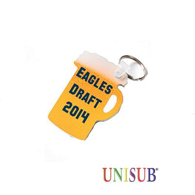 Beer Stein Aluminum Keychain - 4everKeepsakes 