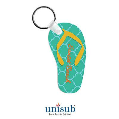 Flip-Flop Aluminum Keychain - 4everKeepsakes 
