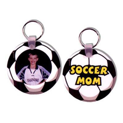 Round Plastic Keychain - 4everKeepsakes 
